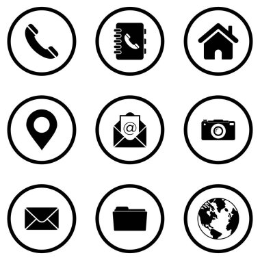 Web sitesi simgesi vektör sembolü izole edilmiş beyaz arkaplan