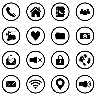 Web sitesi simgesi vektör sembolü izole edilmiş beyaz arkaplan