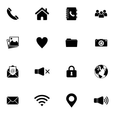 Web sitesi simgesi vektör sembolü izole edilmiş beyaz arkaplan