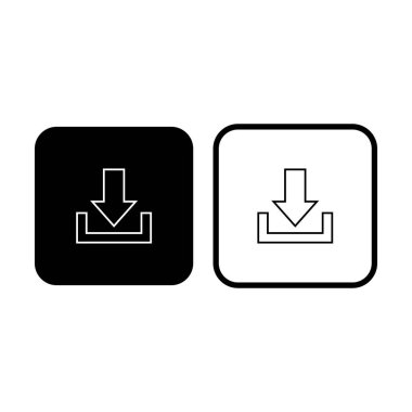 ok sembolü çizimleri içeren simge vektörü indir, yükle, gönder