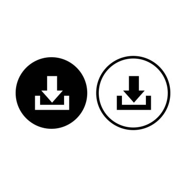 ok sembolü çizimleri içeren simge vektörü indir, yükle, gönder