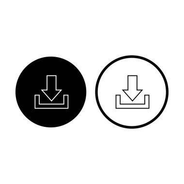 ok sembolü çizimleri içeren simge vektörü indir, yükle, gönder