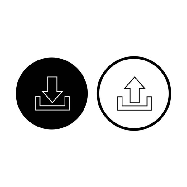 скачать, загрузить вектор значка со стрелками символов иллюстрации