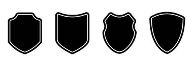 Kalkan simgesi ayarlandı, kalkan vektörü ayarlandı