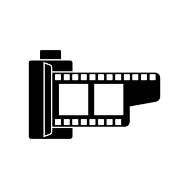 film roll simgesi, film roll vektörü