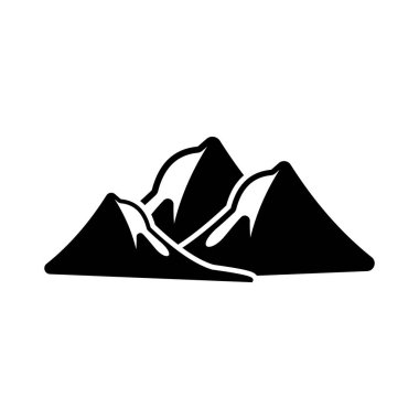 dağ simgesi seti, dağ vektör kümesi işareti simgesi