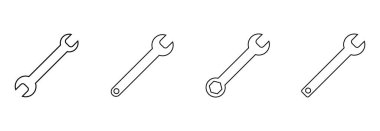 tornavida simgesi, tornavida vektörü, tamir sembolü, araçların tornavida sembolü