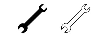 tornavida simgesi, tornavida vektörü, tamir sembolü, araçların tornavida sembolü