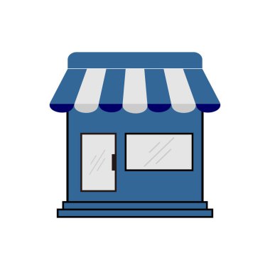 dükkan simgesi, dükkan vektörü, dükkan işareti çizimleri