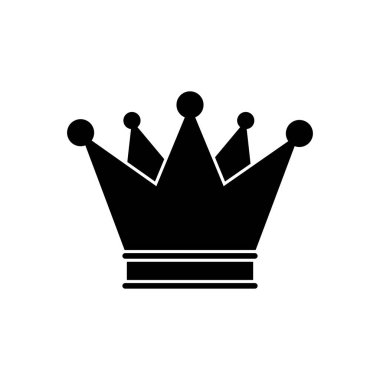 taç simgesi vektör işareti simgesi