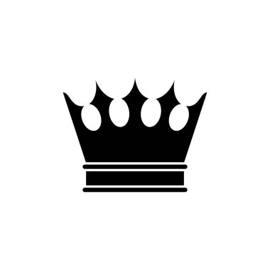 taç simgesi vektör işareti simgesi