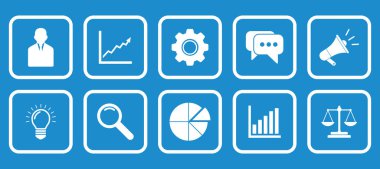 iş ve bilgi simgesi vektör işaretleme sembolü