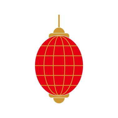 Çince fener simgesi vektör işaretini belirle