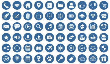 Web sitesi simgesi bizimle bağlantı kurmak için vektör işareti belirle