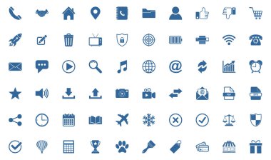 Web sitesi simgesi bizimle bağlantı kurmak için vektör işareti belirle