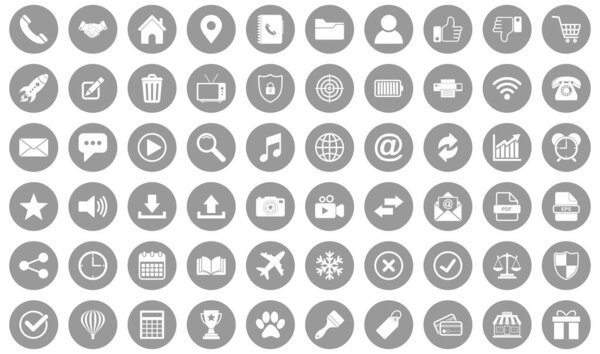 иконка сайта набор векторных знаков символ контакта с нами