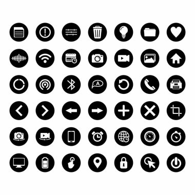 Web sitesi simgesi vektör sembolü izole edilmiş beyaz arkaplan