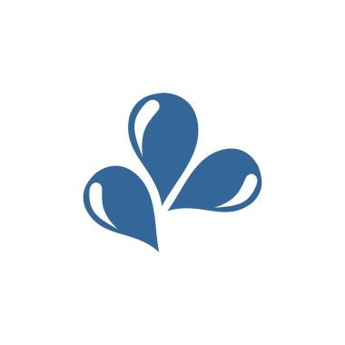 water icon, water wave icon vector symbol isolated illustrations white background