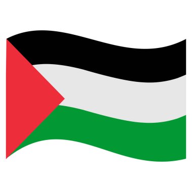 Filistin 'in ulusal bayrakları ülkenin simge taşıyıcı sembolü