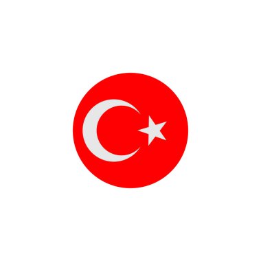 Ülke illüstrasyonunun ulusal hindi bayrağı simgesi izole edilmiş beyaz arkaplan