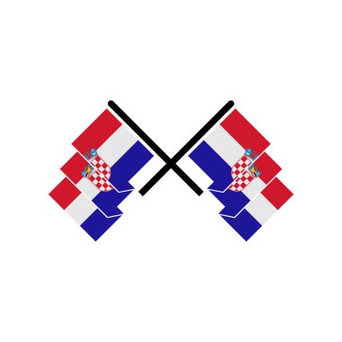 Hırvat simgesinin bağımsızlık günü vektör işareti belirlendi