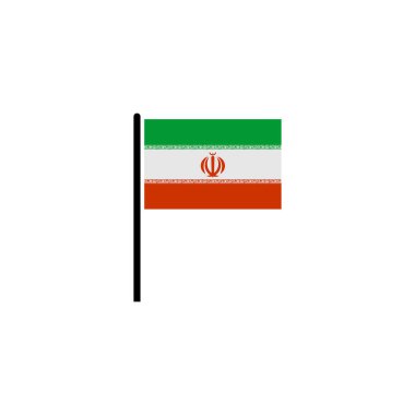 Iran flags icon set, Iran independence day icon set vector sign symbol