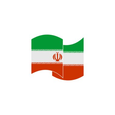 Iran flags icon set, Iran independence day icon set vector sign symbol