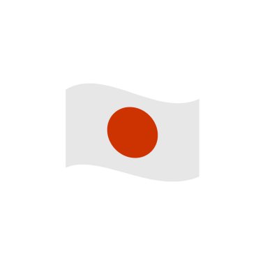 Japan flags icon set, Japan independence day icon set vector sign symbol