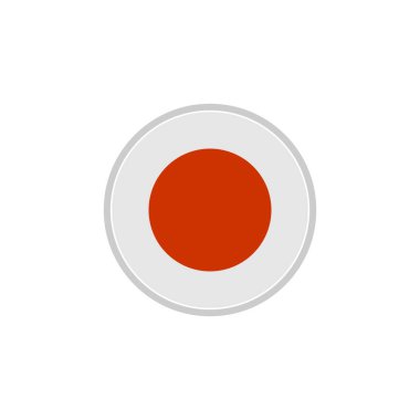 Japan flags icon set, Japan independence day icon set vector sign symbol