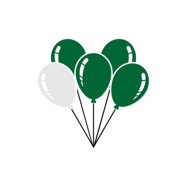 Pakistan flags icon set, Pakistan independence day icon set sign vector symbol