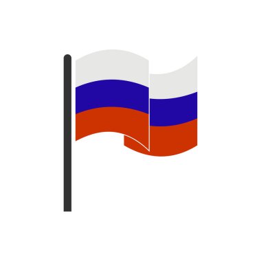 Russia flags icon set, Russia independence day icon set vector sign symbol