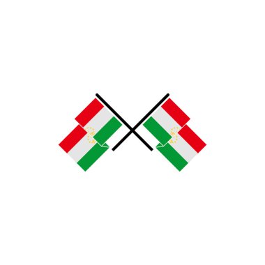 Tajikistan flags icon set, Tajikistan independence day icon set vector sign symbol