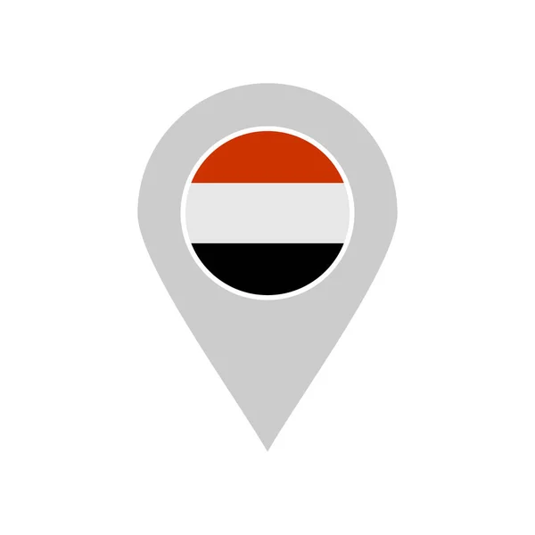 Yemen Flags Icon Set Yemen Independence Day Icon Set Vector — Stock Vector