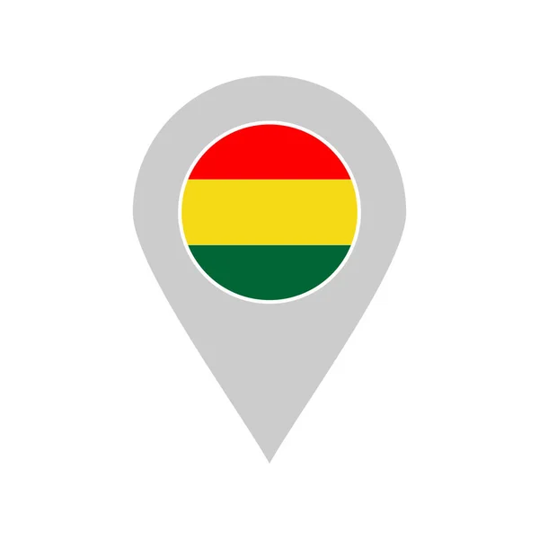 Bolívia Bandeiras Ícone Definido Bolívia Independência Dia Ícone Conjunto Vetor —  Vetores de Stock