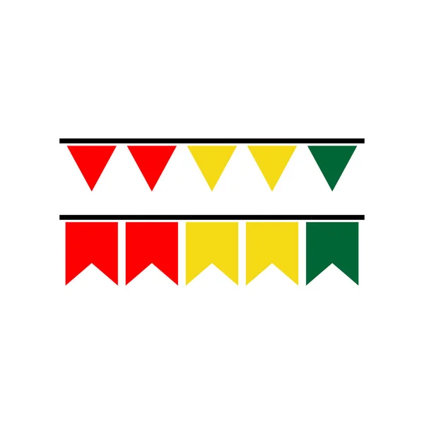 Boliwia Flagi Zestaw Ikon Boliwia Dzień Niepodległości Ikona Zestaw Znak — Wektor stockowy