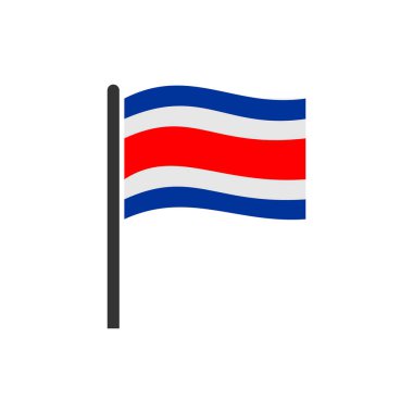 Costarica bayrak simgesi seti ve Costarica bağımsızlık günü simgesi belirlendi