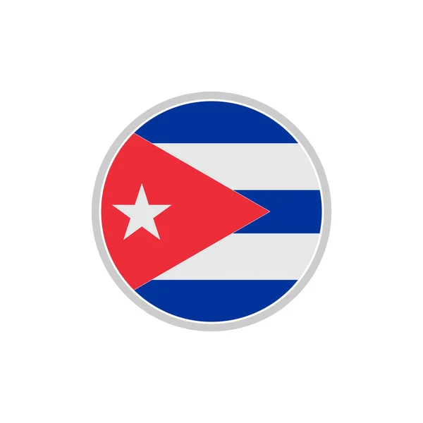 古巴国旗图标集 古巴独立日图标集矢量符号集 — 图库矢量图片