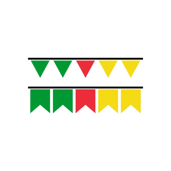 Французская Гвиана Флаги Иконка Набор Французская Гвиана День Независимости Иконка — стоковый вектор