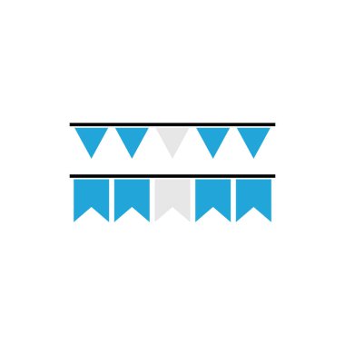 Guatemala bayrak simgesi seti, Guatemala bağımsızlık günü simgesi vektör işareti belirle