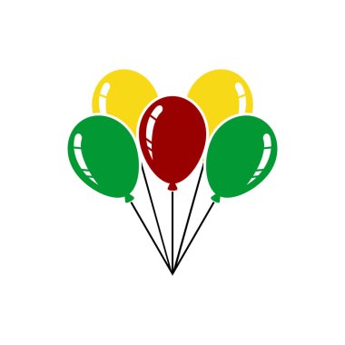 Guyana bayrak simgesi seti, Guyana bağımsızlık günü simgesi vektör işareti belirlendi