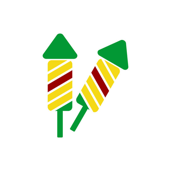 Набор значков флагов Гайаны, символ Дня независимости Гайаны, набор векторных знаков