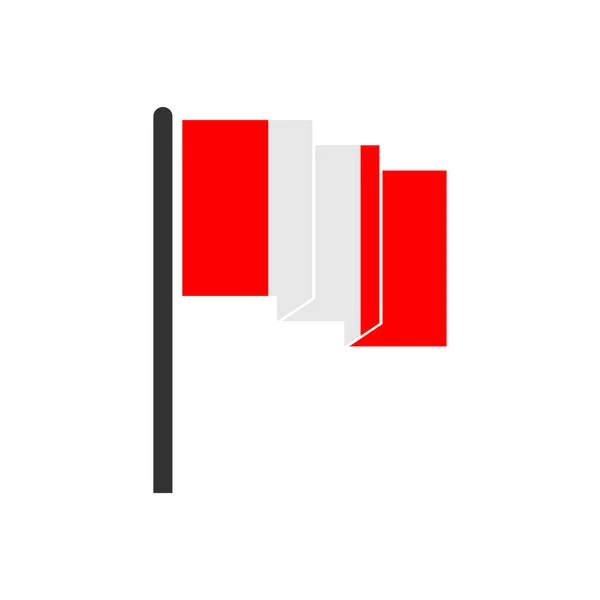 Перу Флаги Иконка Набор Перу День Независимости Значок Набор Векторных — стоковый вектор
