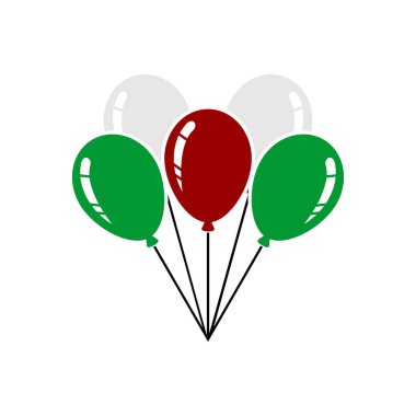 Surinam bayrak simgesi seti, Surinam bağımsızlık günü simgesi vektör işareti belirle