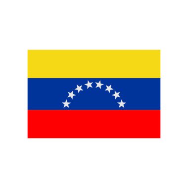 Venezuela bayrak simgesi seti, Venezuela bağımsızlık günü simgesi vektör işareti belirlendi