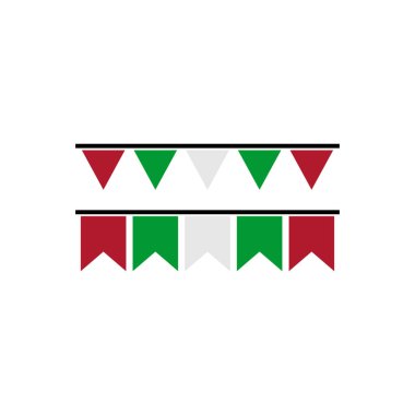 Burundi bayrak simgesi seti, Burundi bağımsızlık günü simgesi vektör işareti belirle