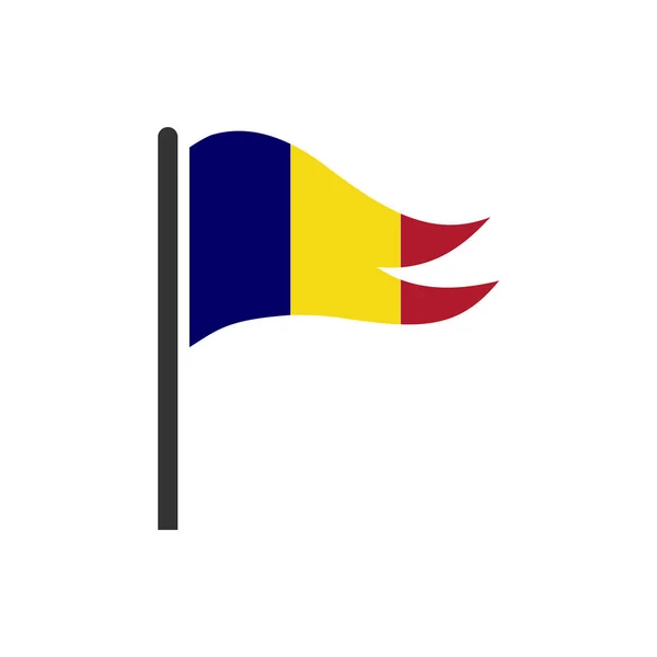 Romania flag Stock vektorok, Romania flag Jogdíjmentes illusztrációk |  Depositphotos