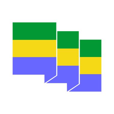 Gabon bayrak simgesi seti, Gabon bağımsızlık günü simgesi belirlendi