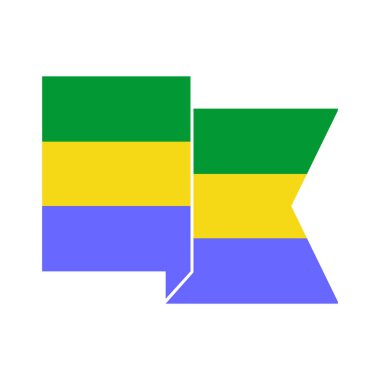 Gabon bayrak simgesi seti, Gabon bağımsızlık günü simgesi belirlendi