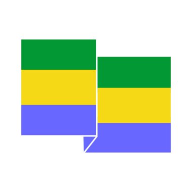 Gabon bayrak simgesi seti, Gabon bağımsızlık günü simgesi belirlendi