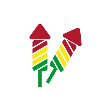Gine bayrağı simgesi seti, Gine bağımsızlık günü simgesi vektör işareti belirlendi